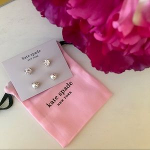 Kate Spade Rise & Shine Stud Earrings (Set of 2)